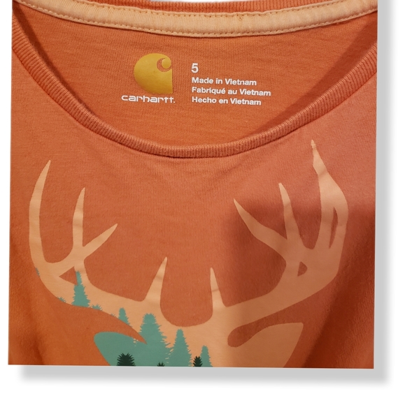 Girls Carhartt S Elk Shirt - Picture 2 of 3